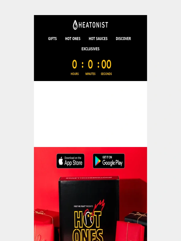 HEATONIST - Last Chance to Save 15%—In App Exclusive!