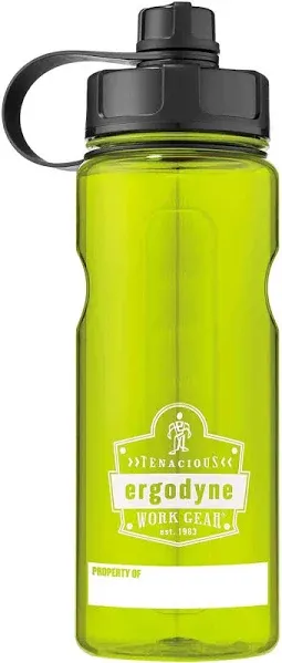 Ergodyne Chill-Its Plastic Wide Mouth Water Bottle