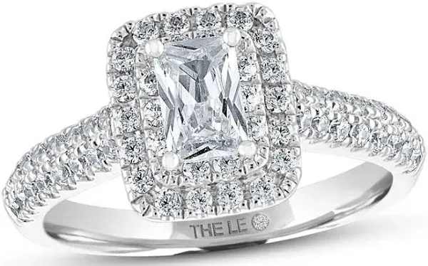 1-1/4 Ct TW Diamond Engagement Ring in 14K White Gold