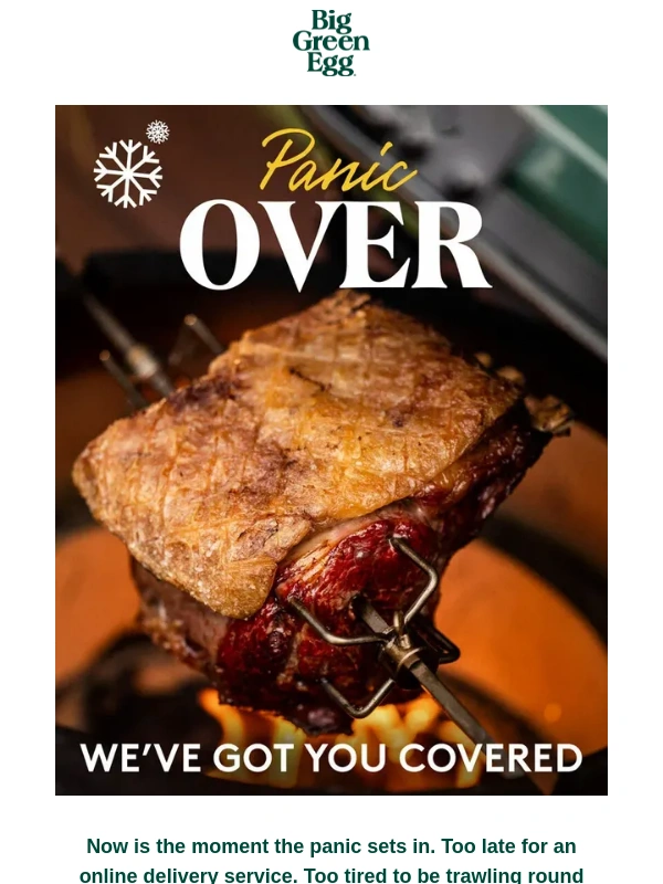 Big Green Egg - Our Gift Card. The perfect Christmas gift in less than 30 seconds