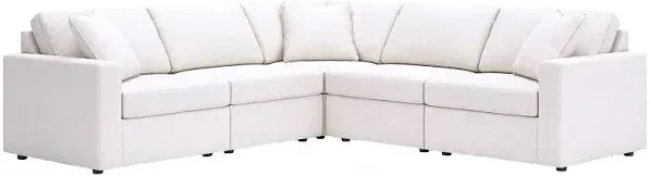 Modmax 5-Piece Next-Gen Nuvella™ Performance Fabric Modular Sectional