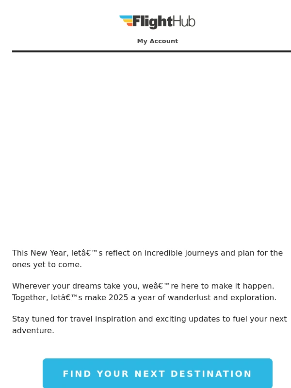 FlightHub - ? Celebrate the New Year with FlightHub!