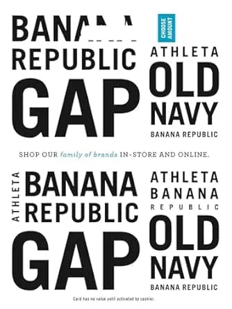 GAP Options (Multibrand) Gift Card