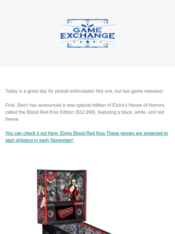 Game Exchange - A Great Day to Be a Pinhead