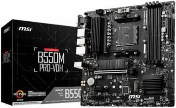 MSI B550M PRO-VDH WIFI Desktop Motherboard
