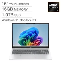 HP Omnibook 16-ag1175cl 16-in Touch Laptop w/Ryzen AI 7 1TB SSD