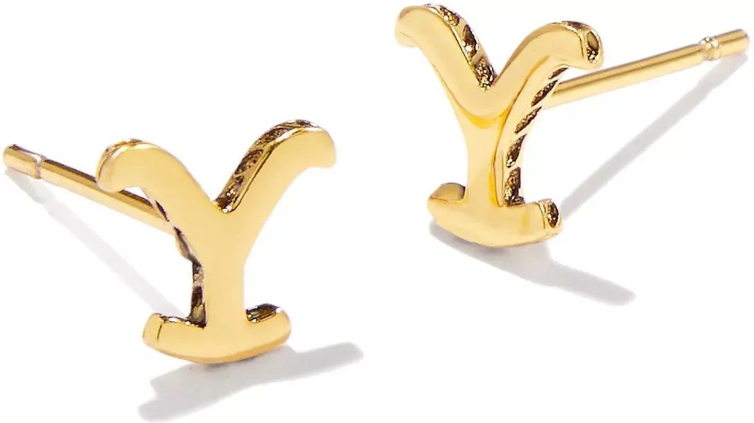 Yellow Rose by Kendra Scott x Yellowstone Dutton Stud Earrings