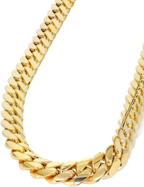 10k/14k Gold Miami Cuban Link Chain