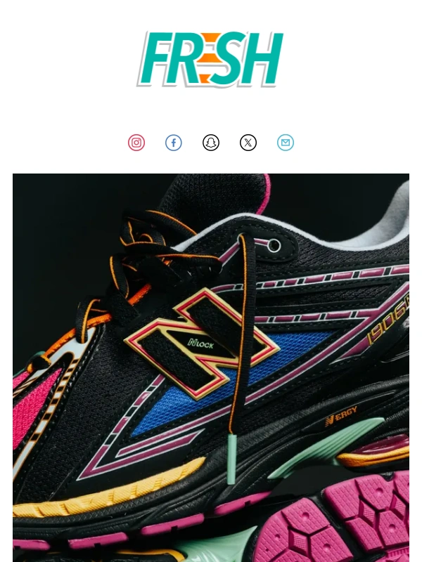 FRESH RAGS - New Balance 1906 "Neon Lights"