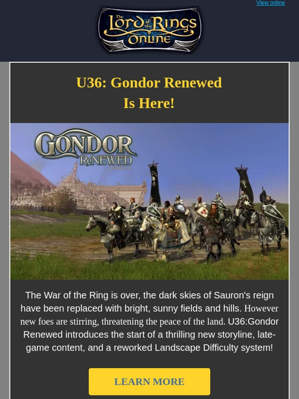 Lotro - Experience the charm of Middle-earth's rural life