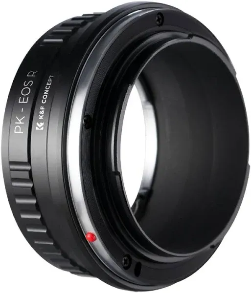 Pentax PK Lens to Canon EOS R Camera Body Lens Mount Adapter