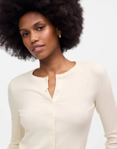 Madewell Ribbed Cardigan