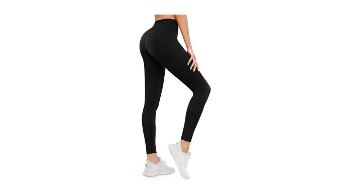 MixShe Leggings for Women Yoga Pants Workout Butt Lifting Shapewear Tummy Control Body Shaper Compression Activewear Gym Clothes Black X-Small