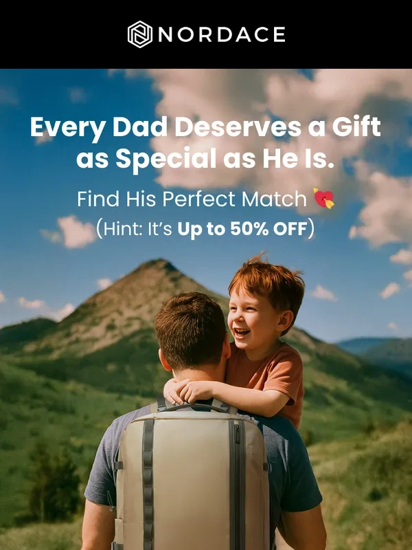 Nordace - [Up to 50% OFF] The Ultimate Dad Bag