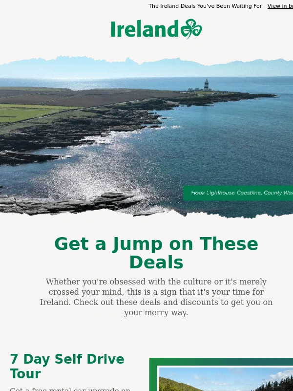 Ireland - The Ireland Deals You’ve Been Waiting For