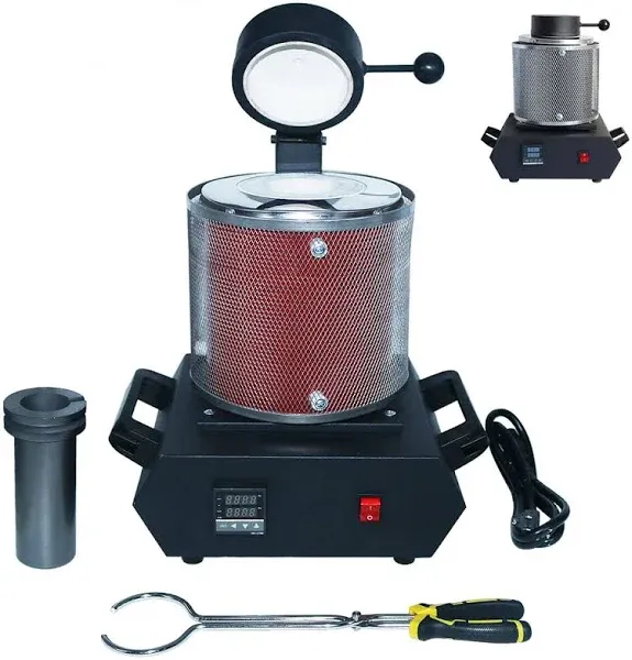 Drillpro AC110V/220V 3kg Gold Melting Furnace