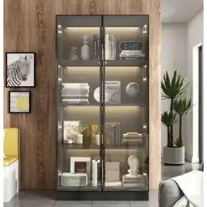 Display Cabinet w/ LED Lights