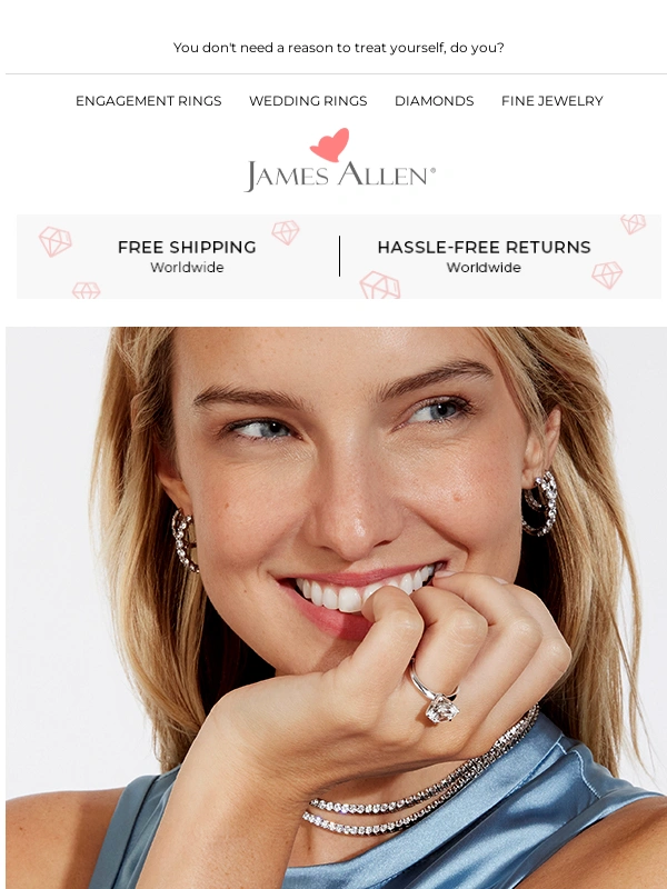 James Allen - Spotlight On: Tennis Necklaces & Bracelets