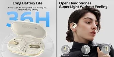 Monster Open Ear AC322 Headset W/36H Battery Life