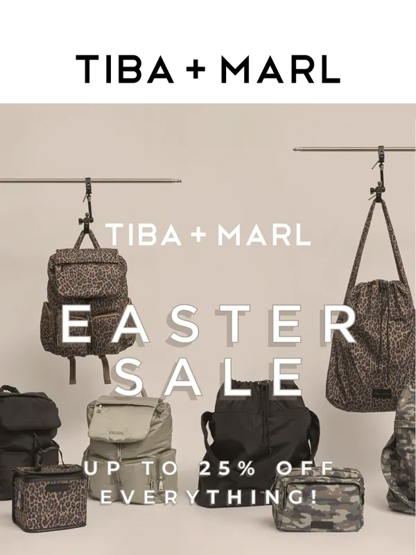 Tiba And Marl - EASTER SALE! Up to 25% Off Everything!