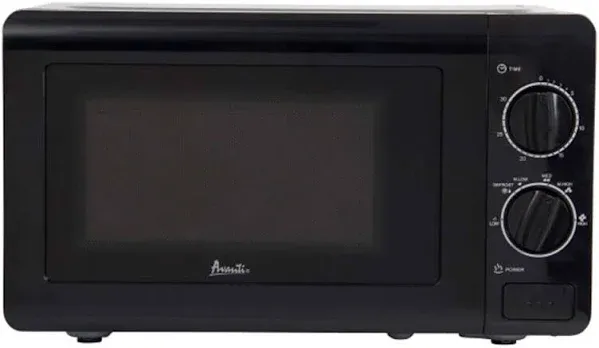 Avanti MM07V1B 0.7 Cu. ft. Manual Microwave Oven