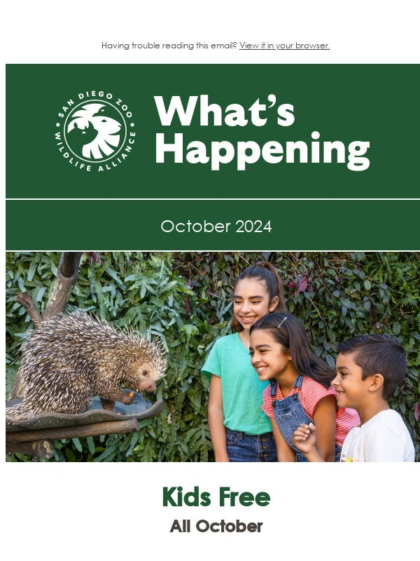 San Diego Zoo - Run Wild This October