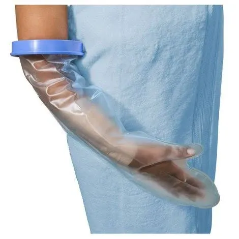 Essential Medical Cast and Bandage Protectors for Hand Wrist and Short Arm,P6003,Long Arm Protector ,Each From Rehab Store
