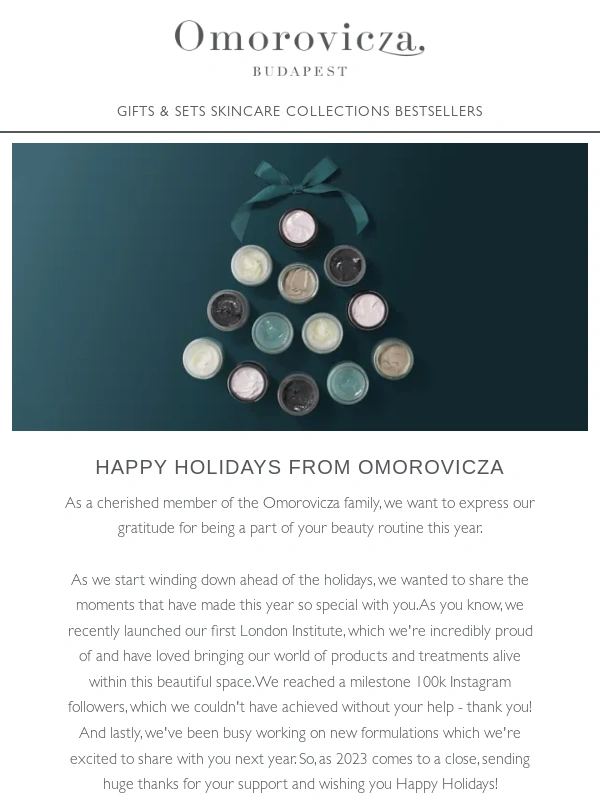 OPPO - Happy Holidays from Omorovicza