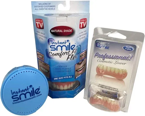 Instant Smile Comfort Fit Flex Teeth