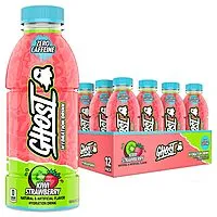 12-Pack 16.9-Oz Ghost Hydration Drink (Kiwi Strawberry) $14.24 w/ S&S + Free Shipping w/ Prime or on orders over $35
