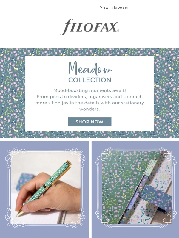 Filofax - Breathe a little Spring into your day-to-day