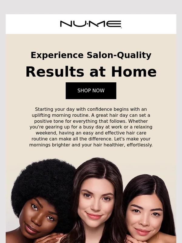 NUME - Transform Your Morning Routine!