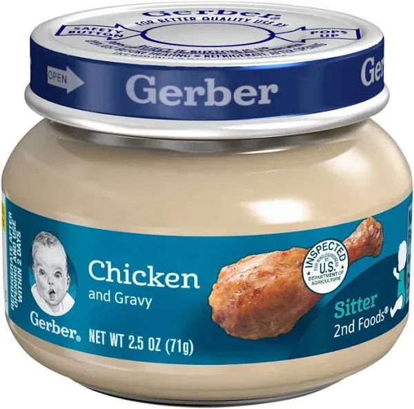 Gerber 2nd Foods Chicken and Gravy