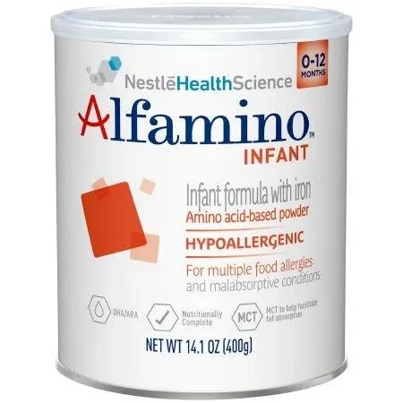 Alfamino Infant Formula with Iron Amino Acid Based Powder