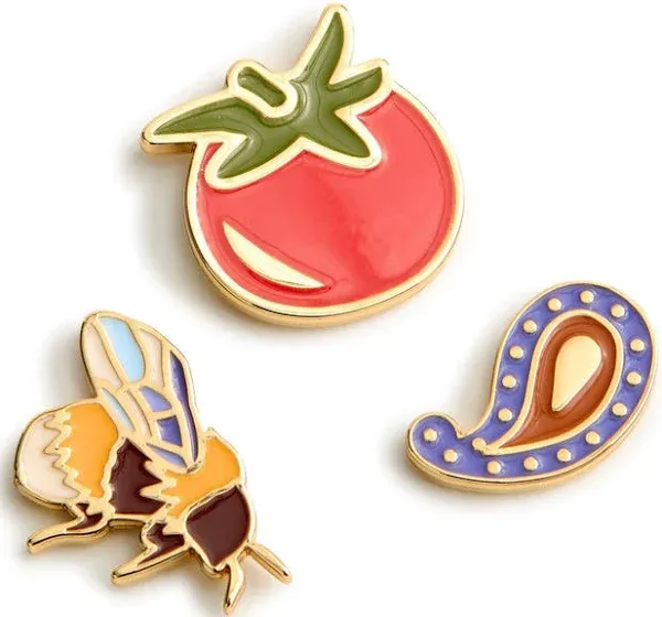 Vera Bradley Women's Enamel Pins Set
