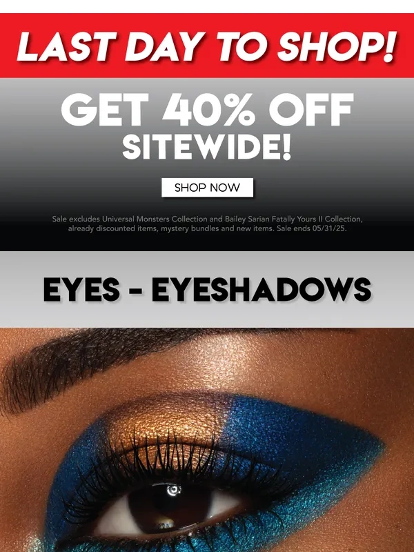 Melt Cosmetics - ? LAST CHANCE TO SAVE: 40% OFF YOUR BEAUTY HAUL! ?️