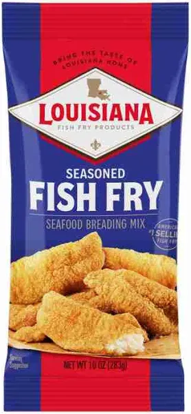 Louisiana Fish Fry Seasoned Fish Fry