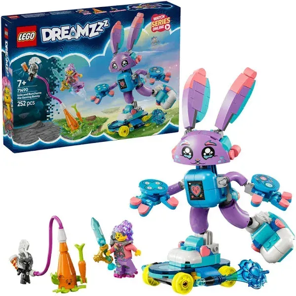 LEGO 71490 DREAMZzz Izzie and Bunchurro the Gaming Bunny