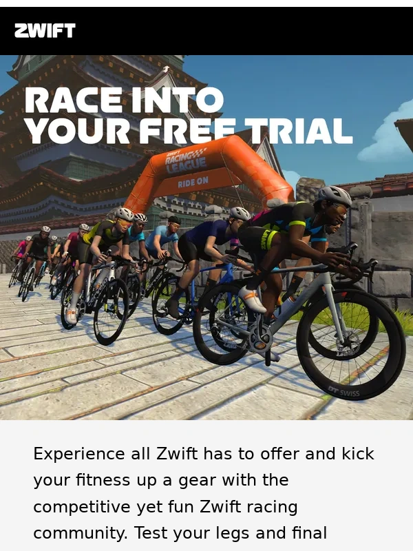 Zwift - Last Chance: Your Zwift 30-Day Trial Expires Soon!