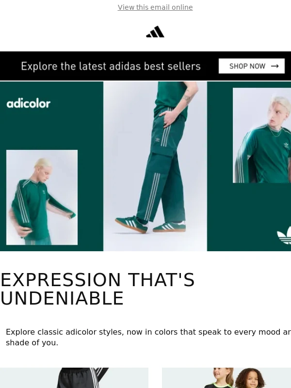 Adidas - Retro style,updated for today's you