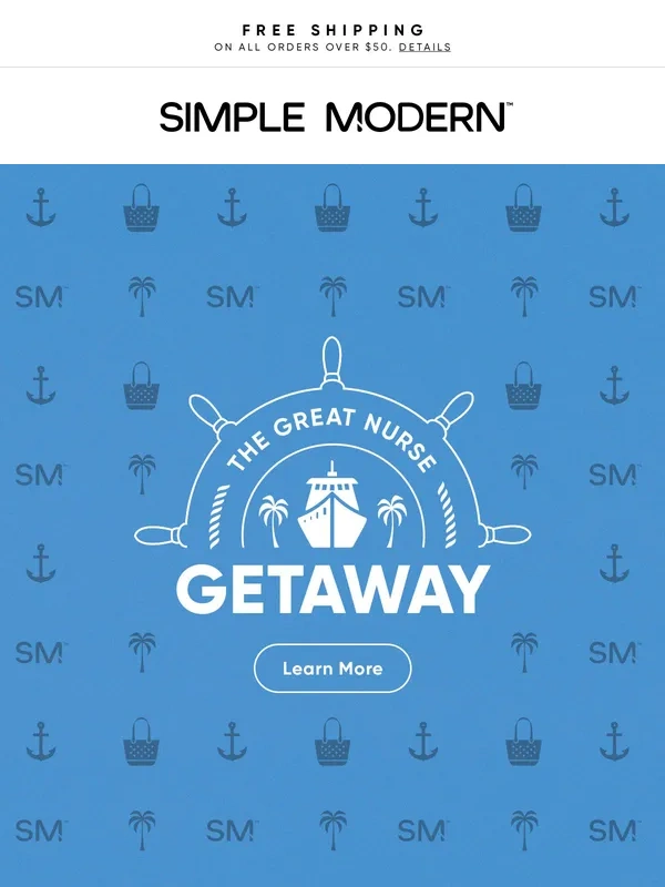 Simple Modern - The Great Nurse Getaway Begins Today! ?