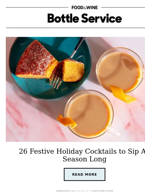 Liquor - 26 Festive Holiday Cocktails to Sip All Season Long