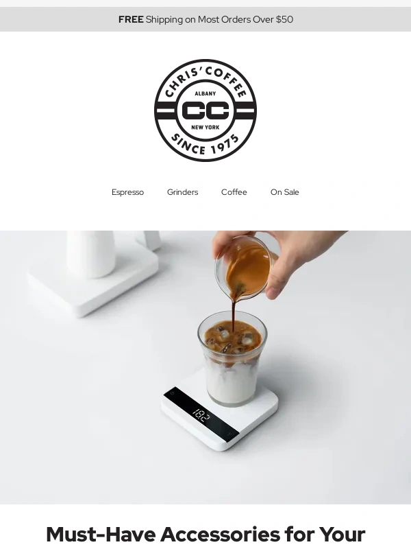 Chris Coffee - Must-Have Accessories for Your Home Espresso Setup