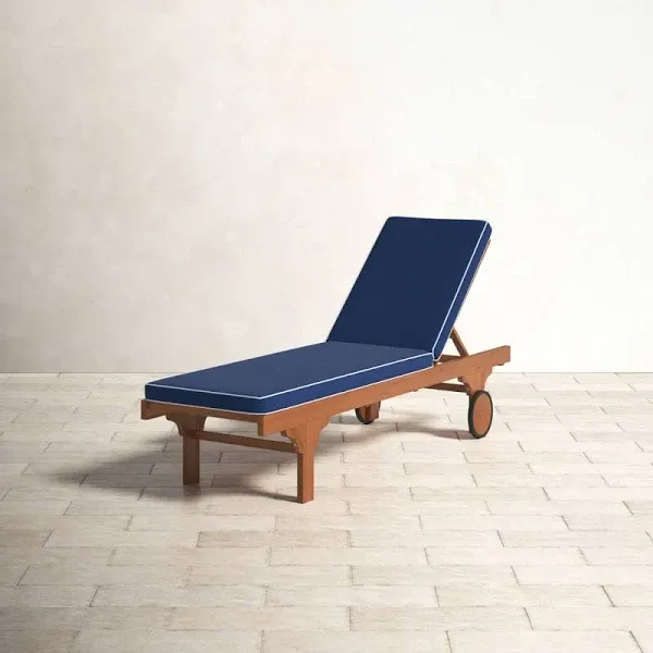Birch Lane Jivera Outdoor Acacia Chaise Lounge