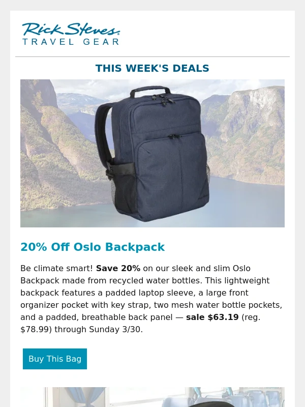 Rick Steves - Deal Alert: March 24 - 30