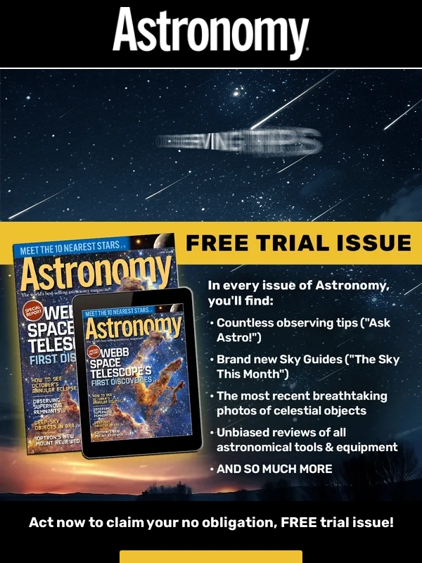 Astronomy - Get a Free Issue of Astronomy