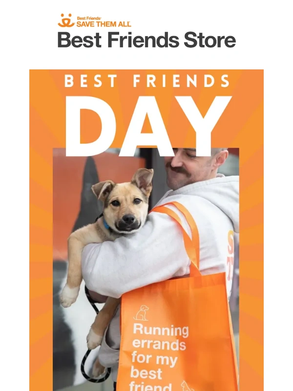 Best Friends - Today only: Free tote bag with your $45+ order!