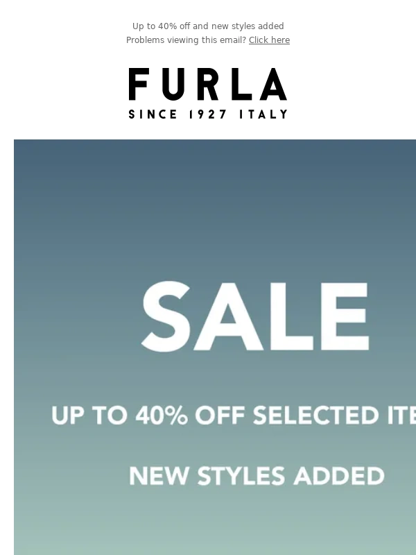 Furla - Our Sale just got better!