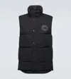 Garson Padded Vest In Grey
