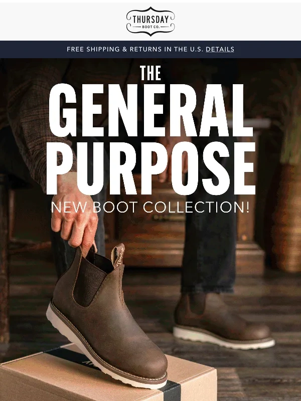 Thursday Boot - New Chelsea Boot Collection!